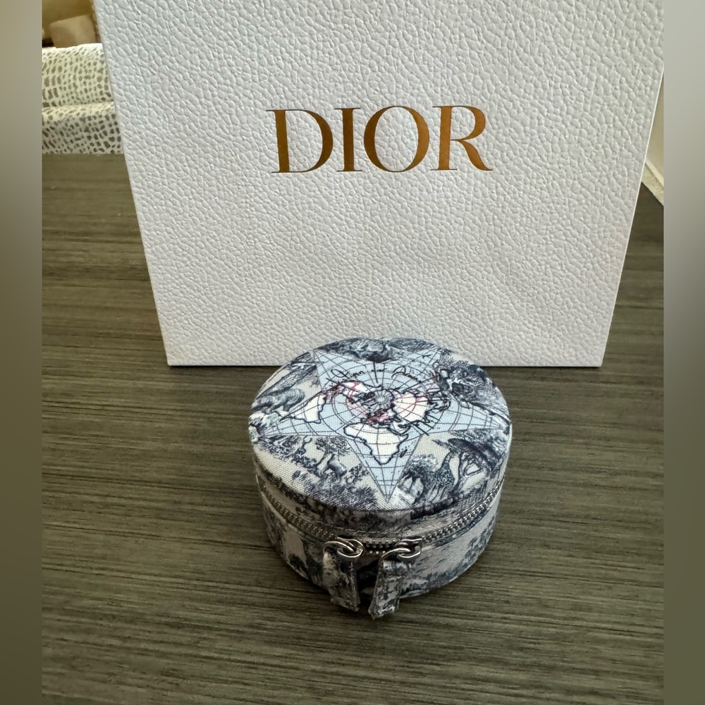 Dior Silver Jewelry Pouch